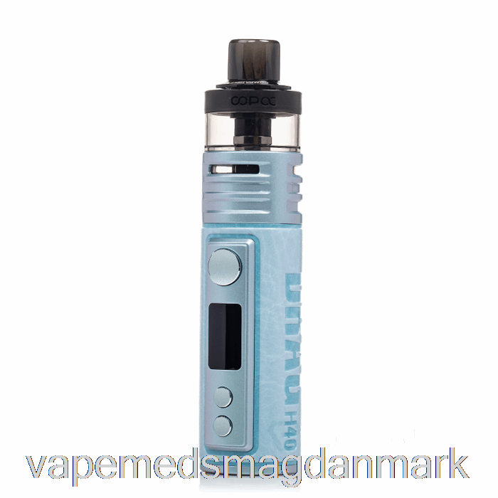 Engangs Vape Danmark Voopoo Drag H40 Pod Mod Kit Sneblå